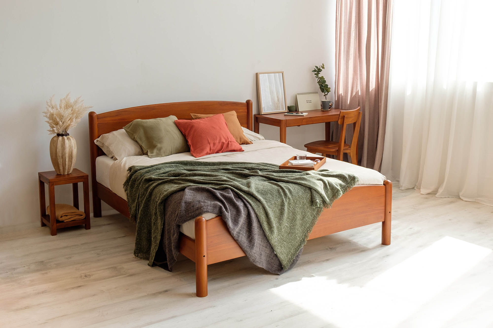 RENA 6FT KING BED FRAME