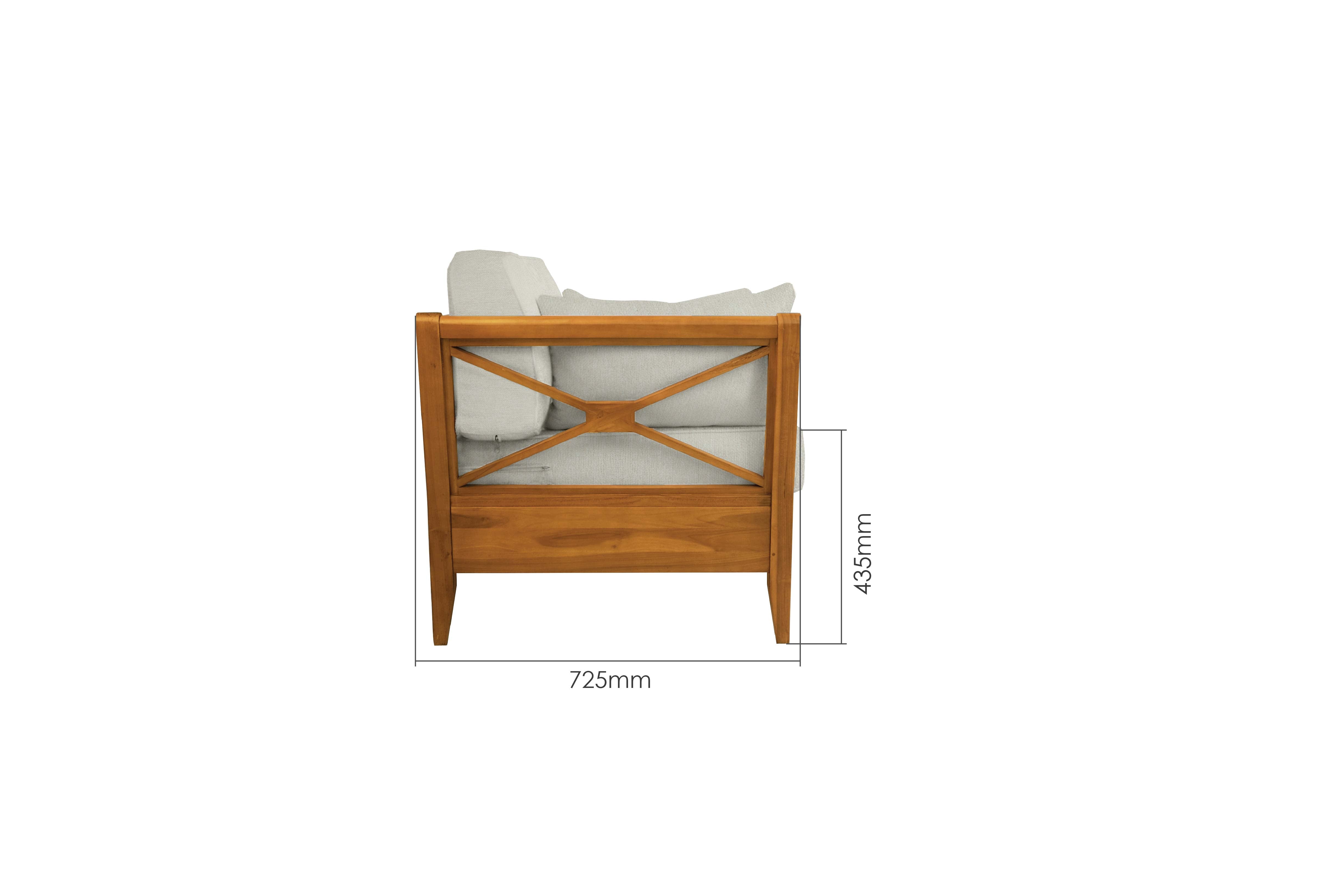 KORS SOFA 1 SEATER