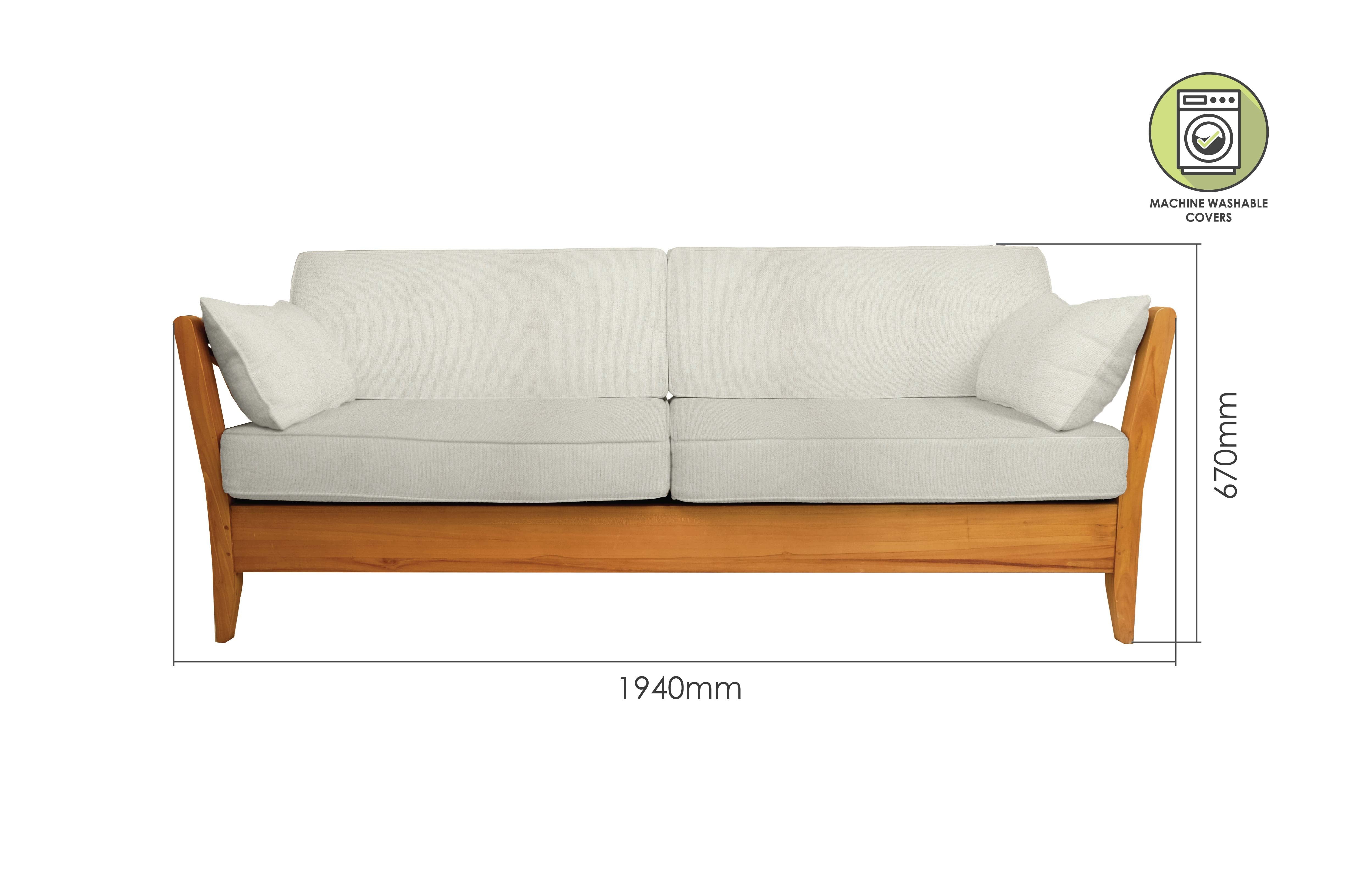 KORS SOFA 3 SEATER