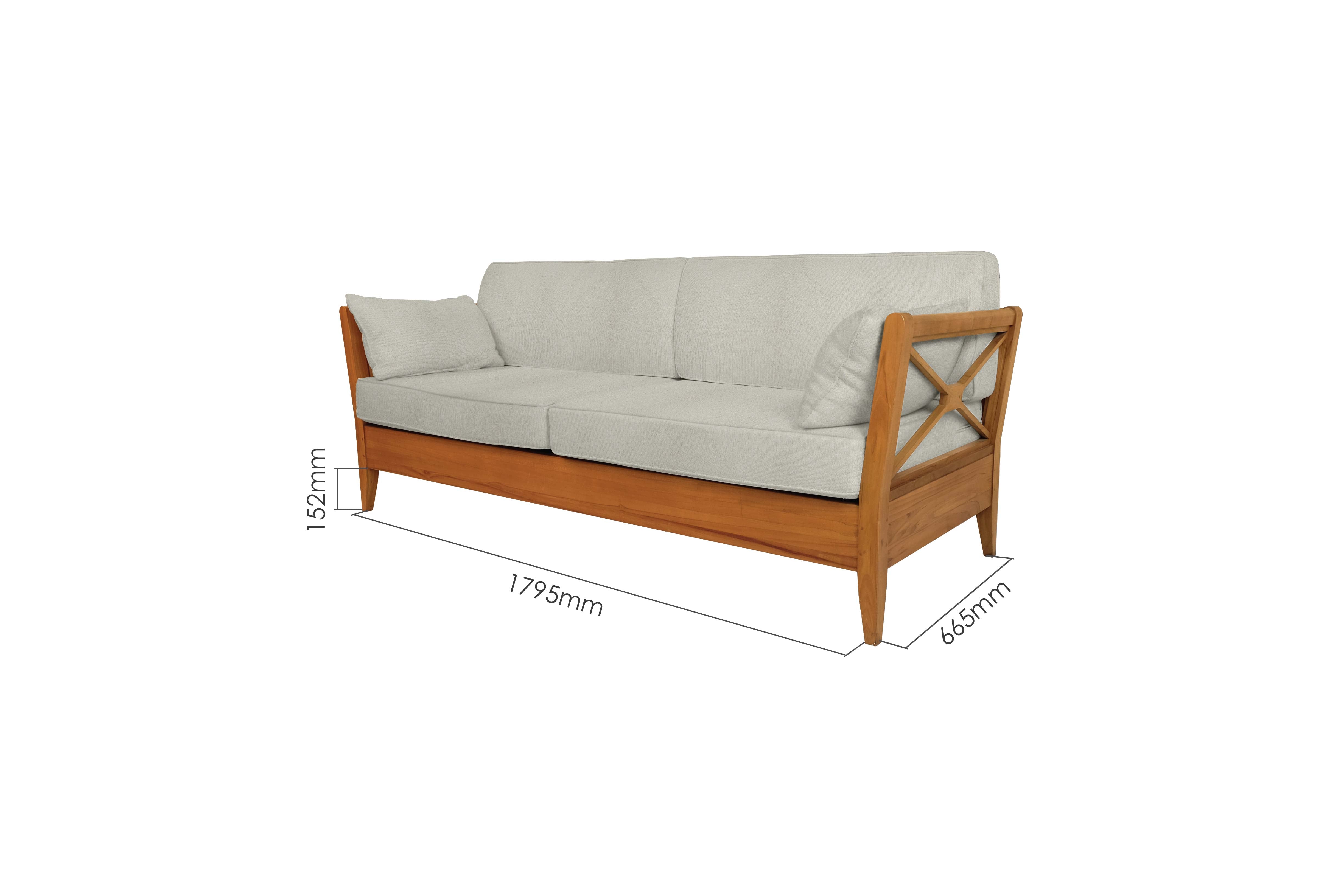 KORS SOFA 3 SEATER