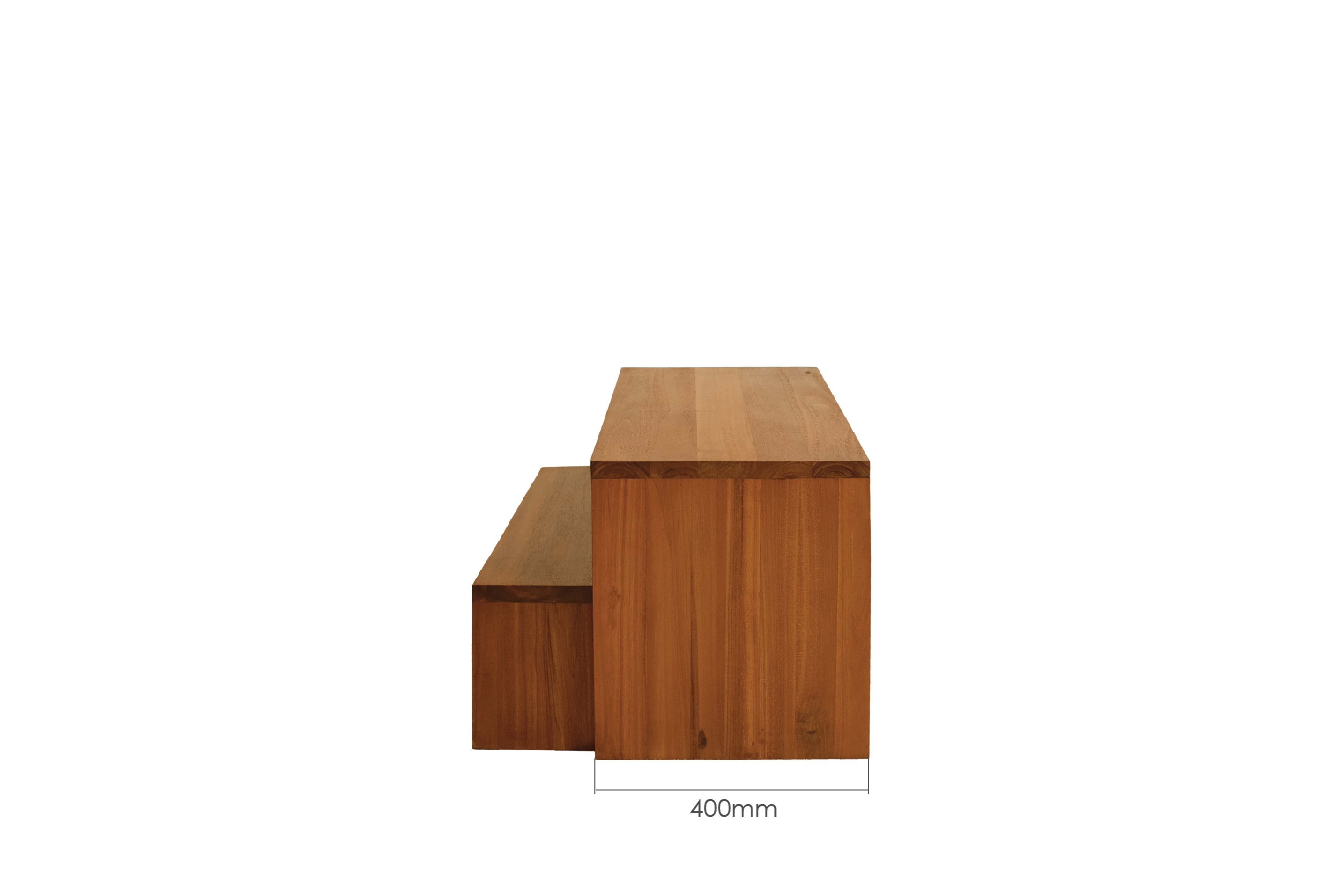 PLANK NESTING BENCH SET