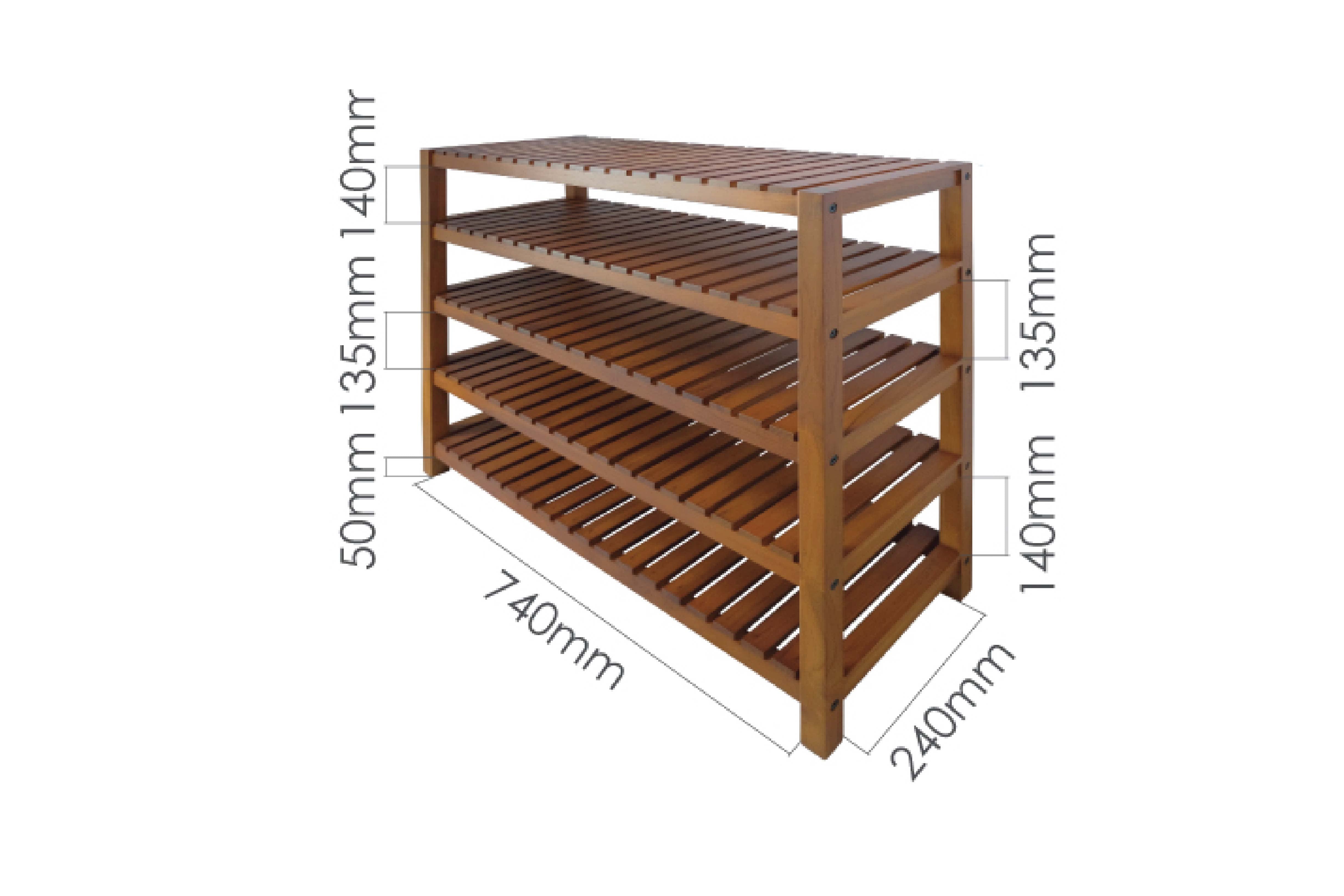 BRICKA SHOE RACK
