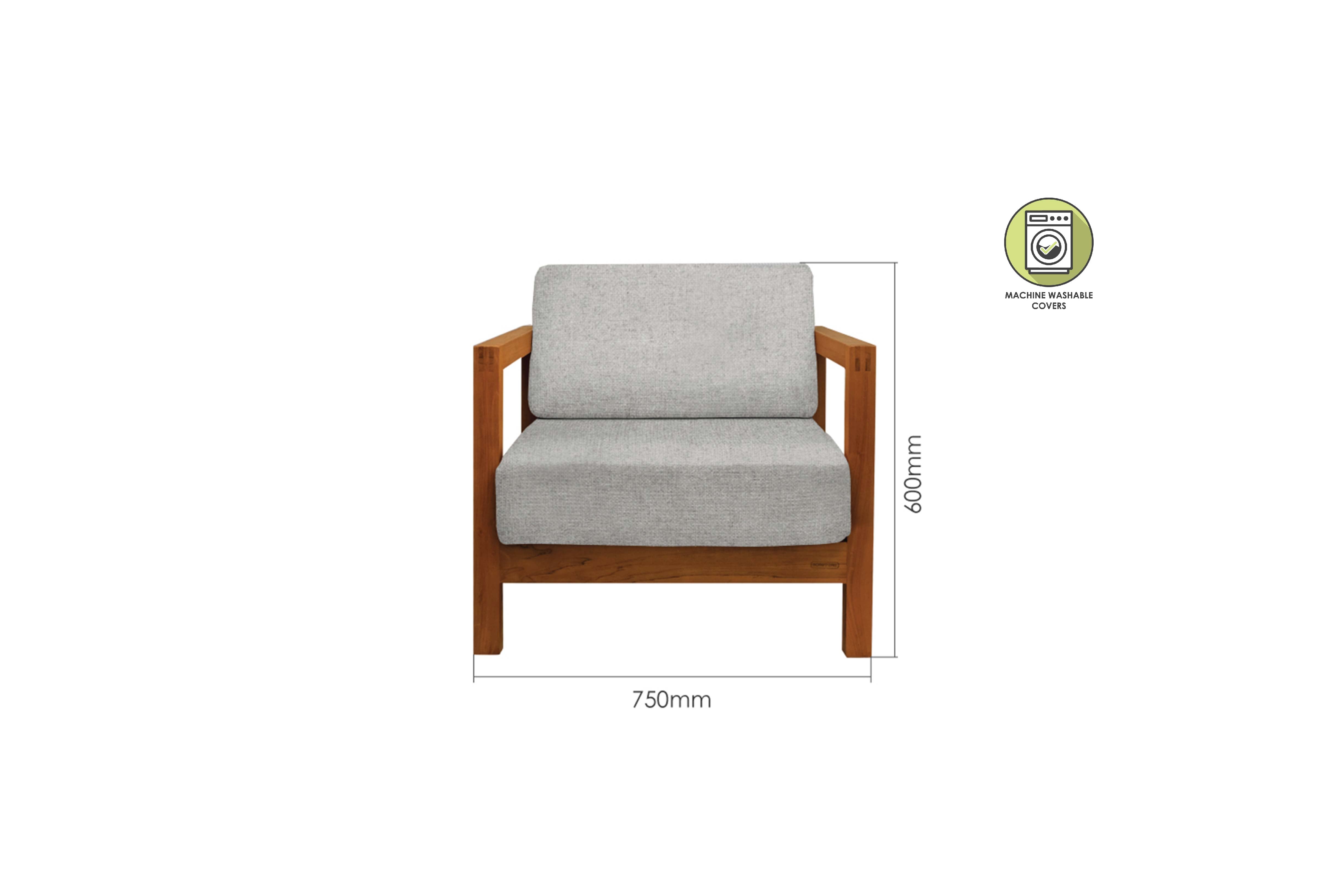 ENKEL SOFA 1 SEATER