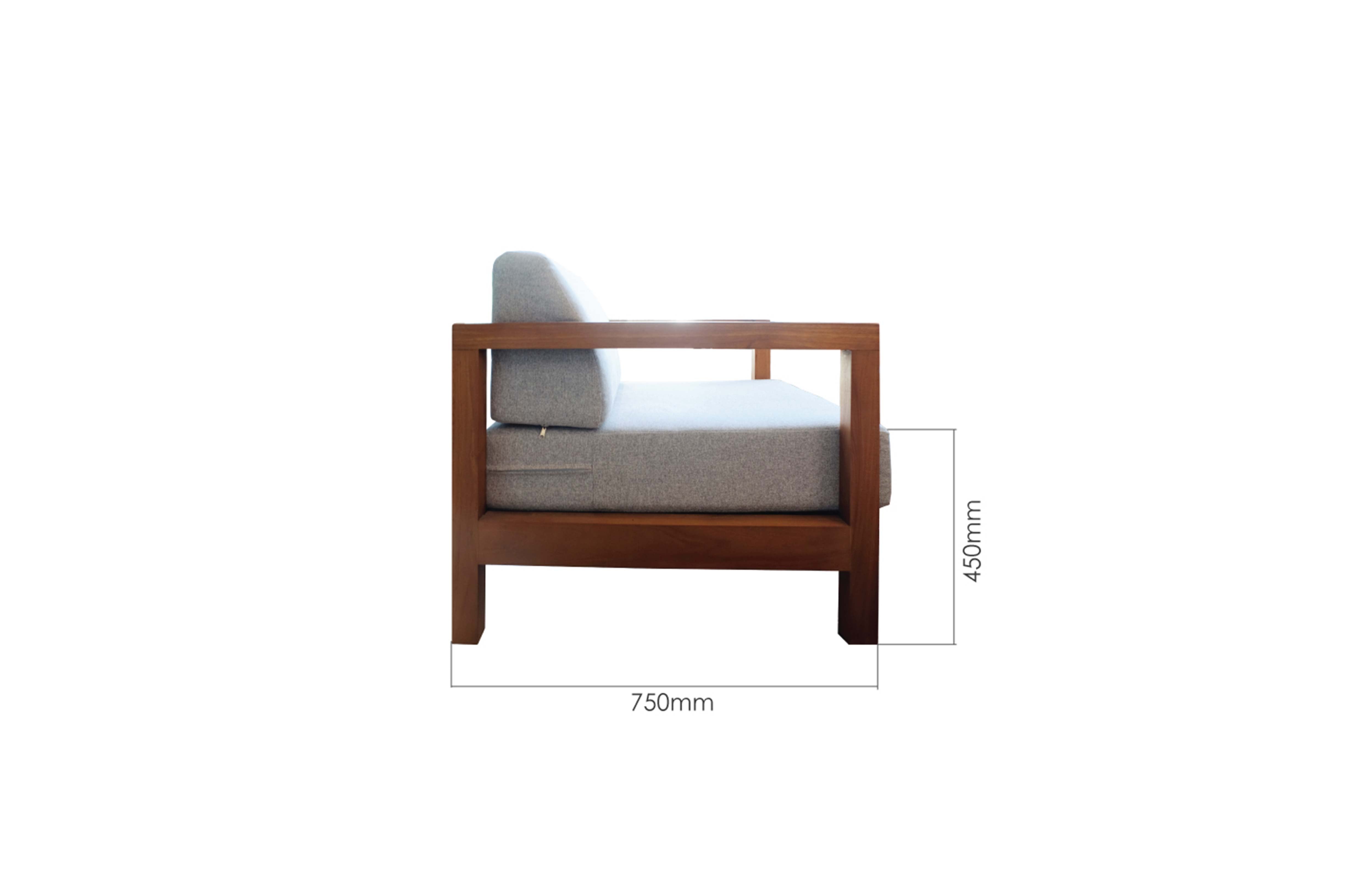 ENKEL SOFA 1 SEATER