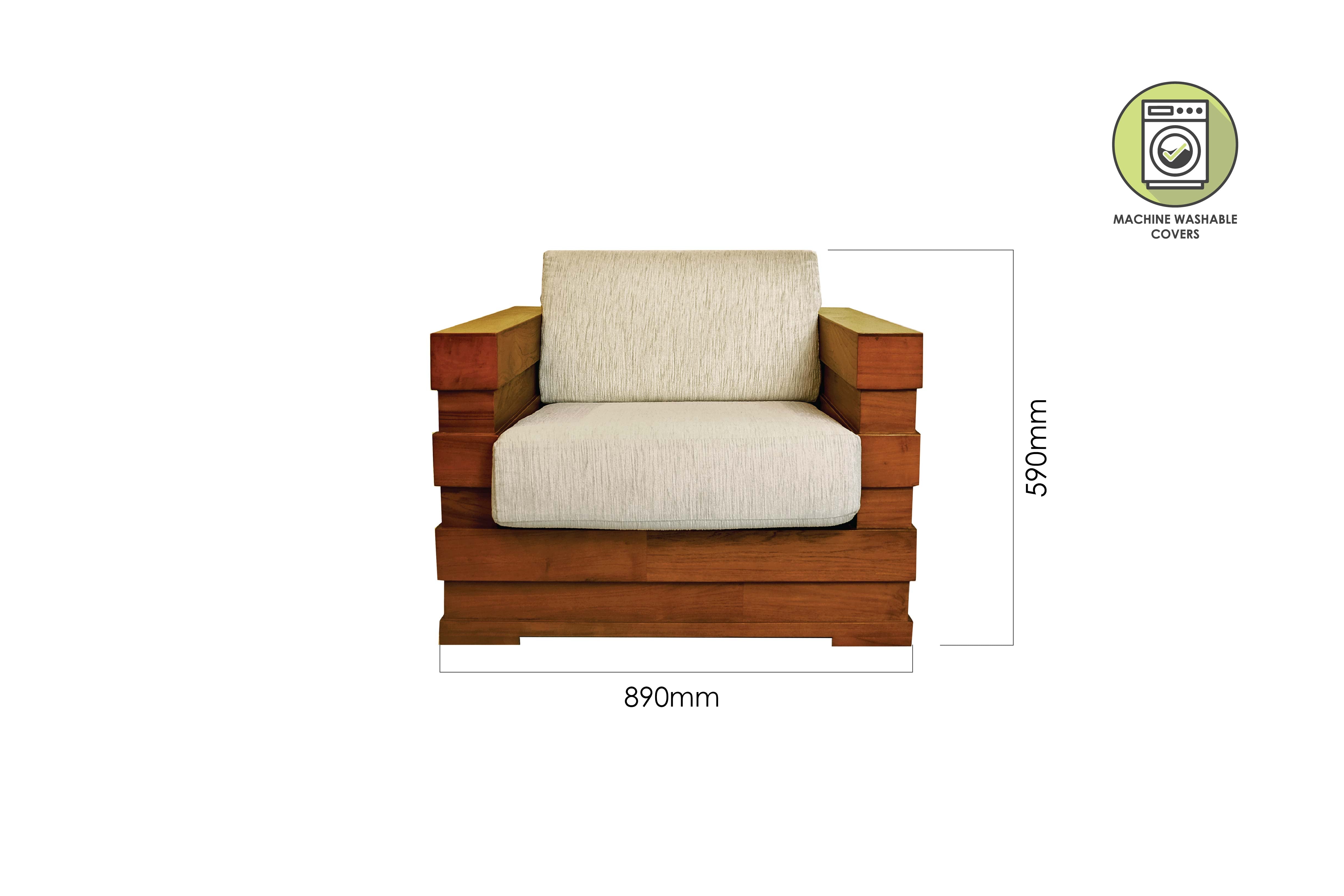JASEN SOFA 1 SEATER