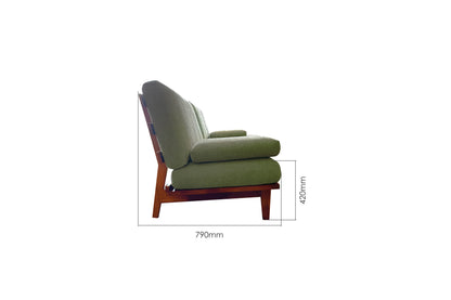 LUTA SOFA 3 SEATER