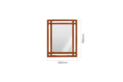WOODEN MIRROR