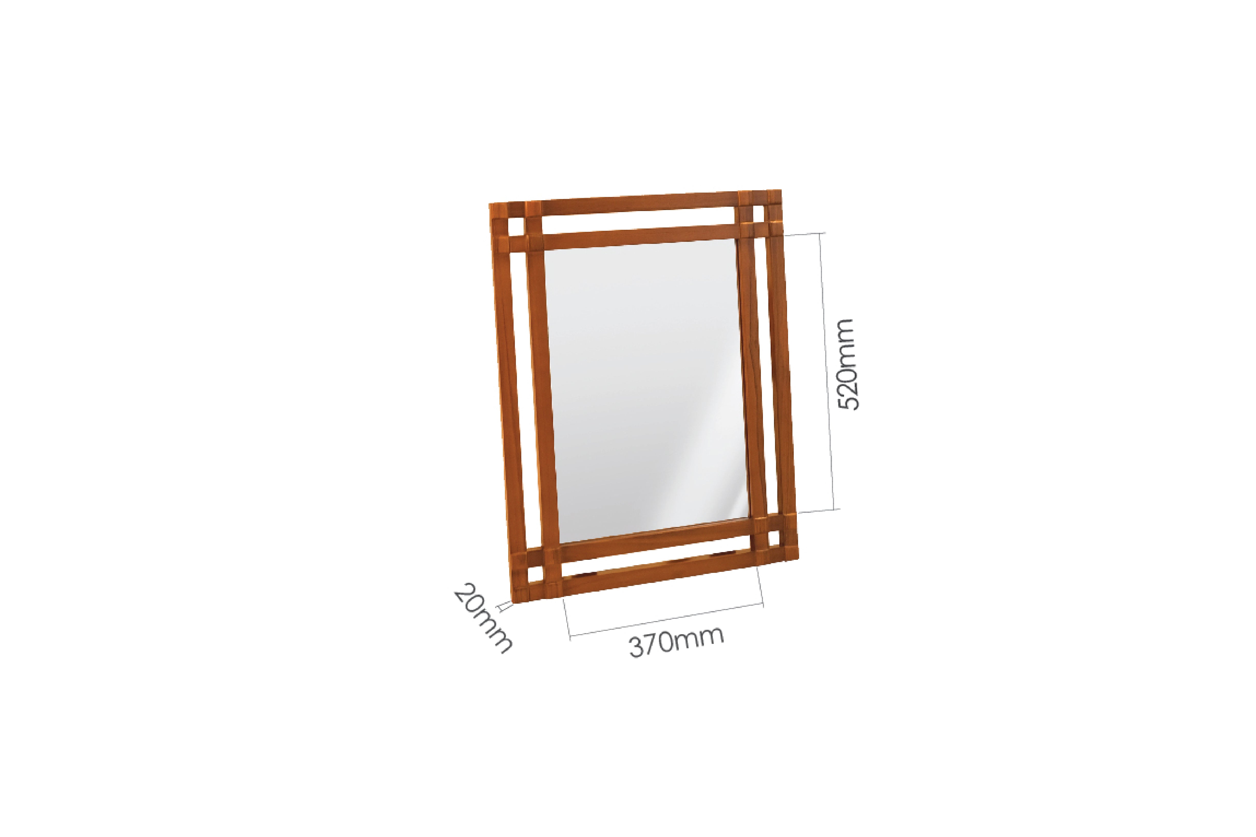 WOODEN MIRROR