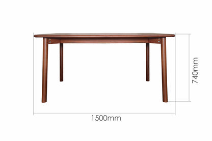 LEIKA 150CM DINING TABLE