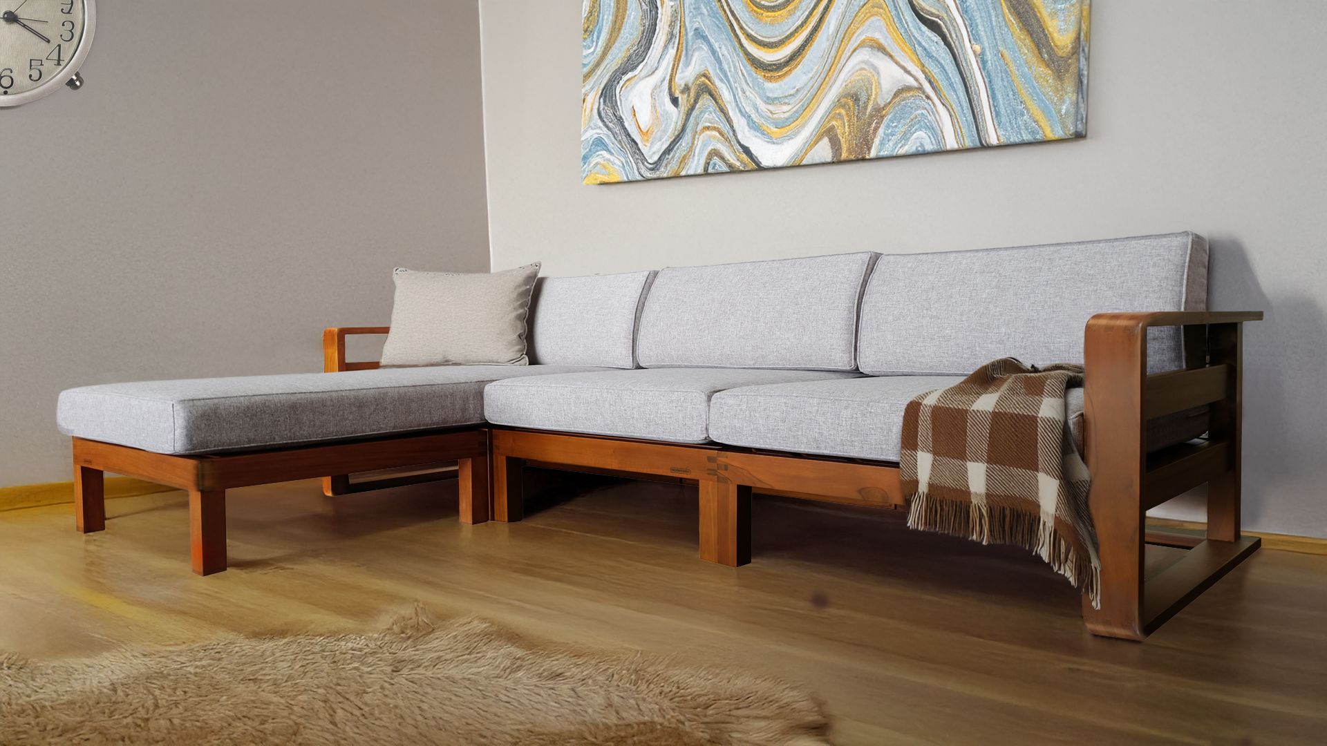 MORO L-SHAPE MODULAR SOFA