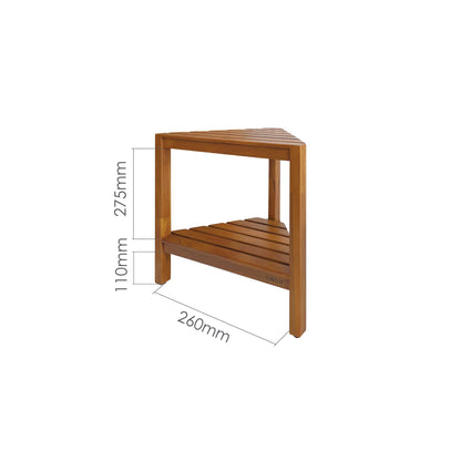 TEREA 2-TIER CORNER SHELF