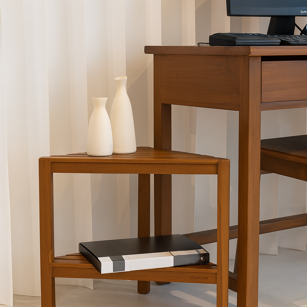 TEREA 2-TIER CORNER SHELF