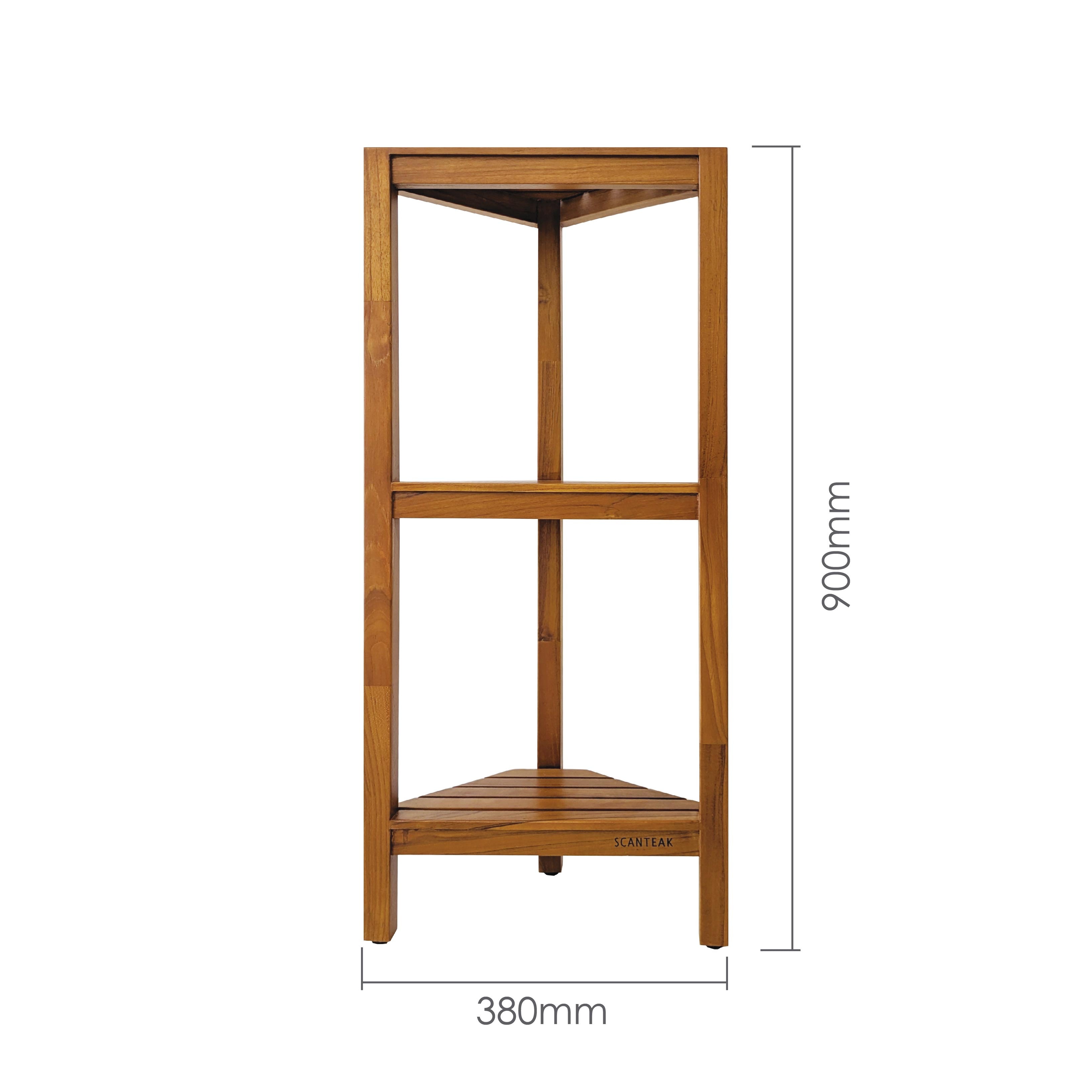 TEREA 3-TIER CORNER SHELF