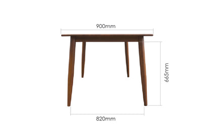 solid wood dining table in Singapore
