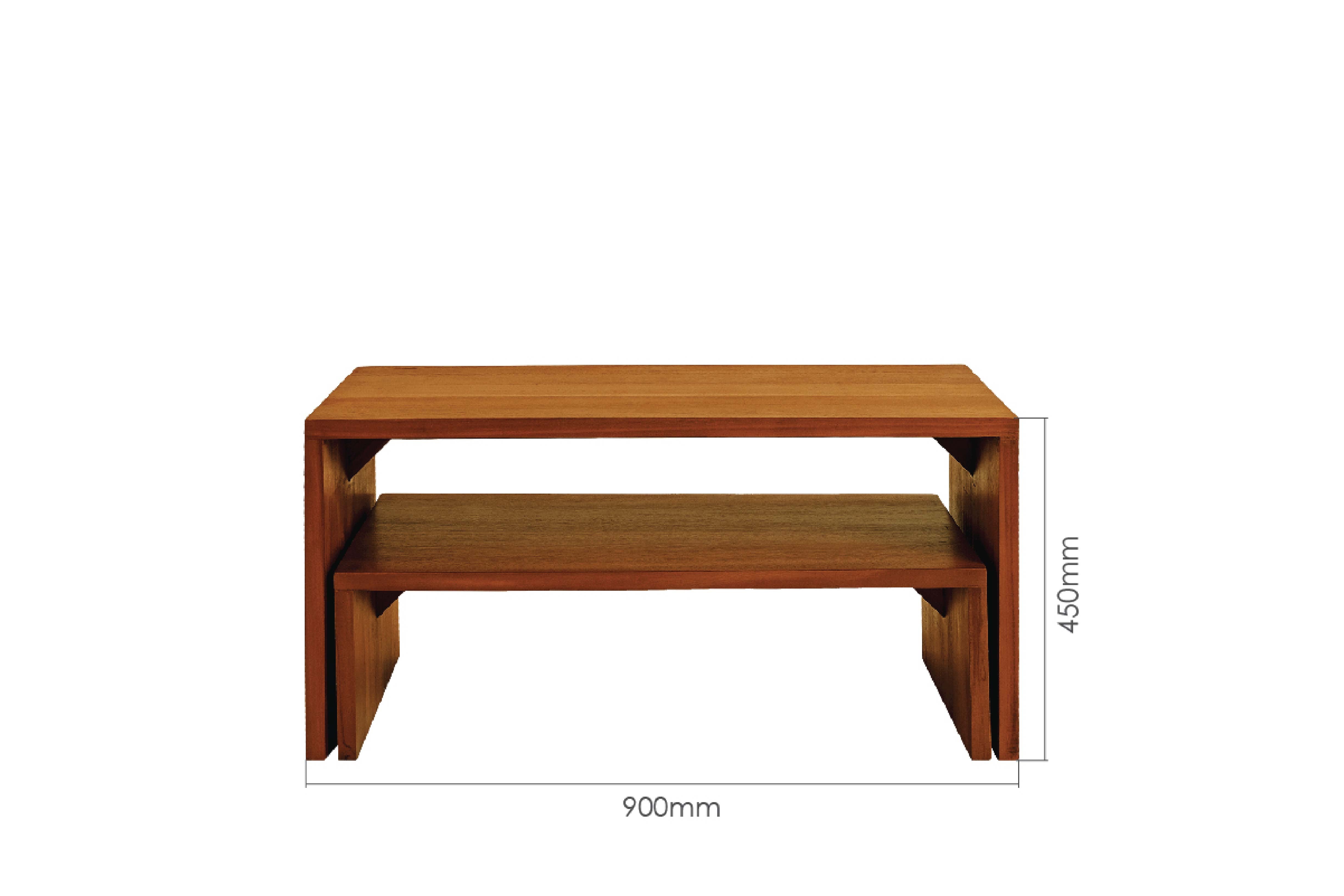 PLANK NESTING BENCH SET