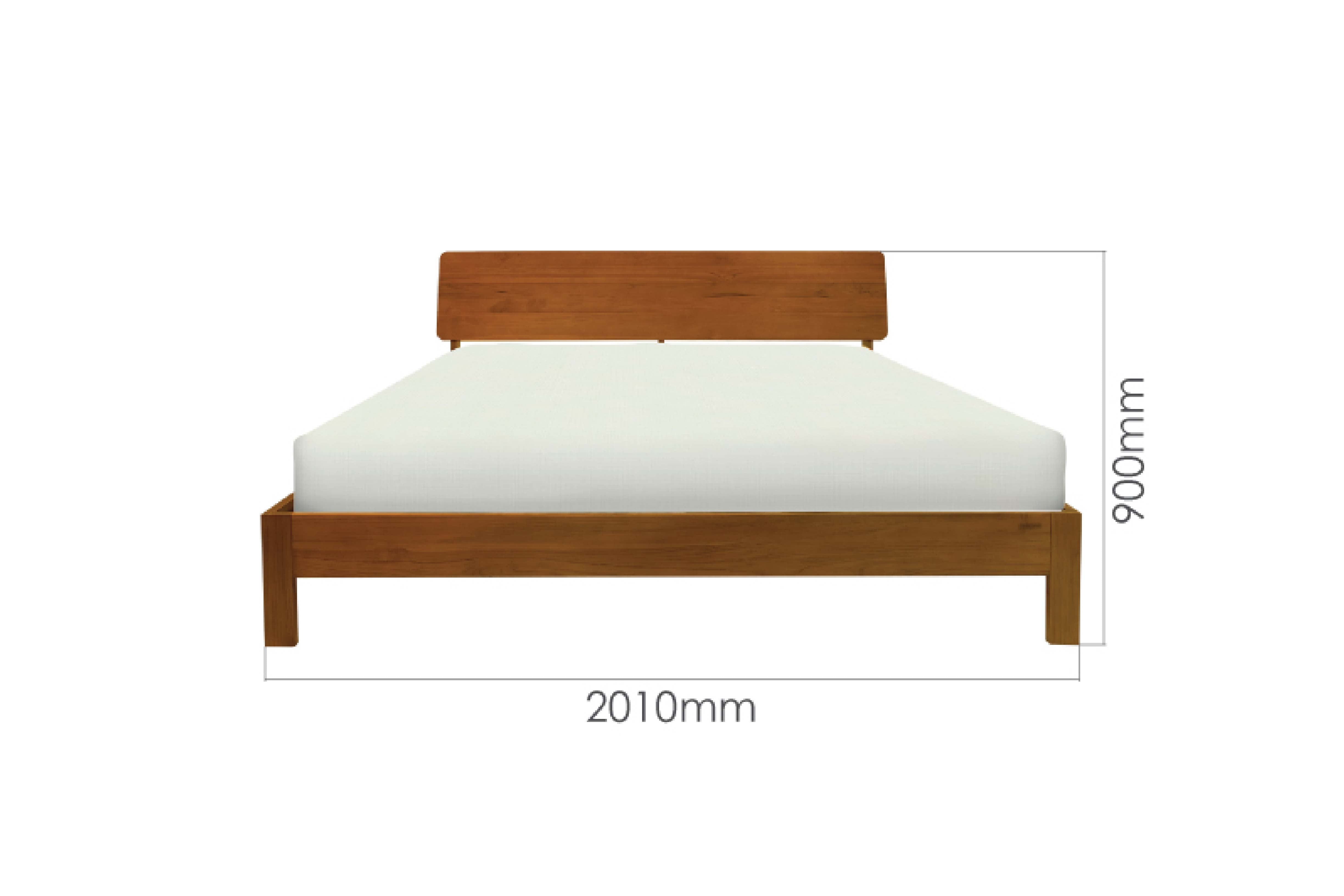 LEN 6FT KING BED FRAME