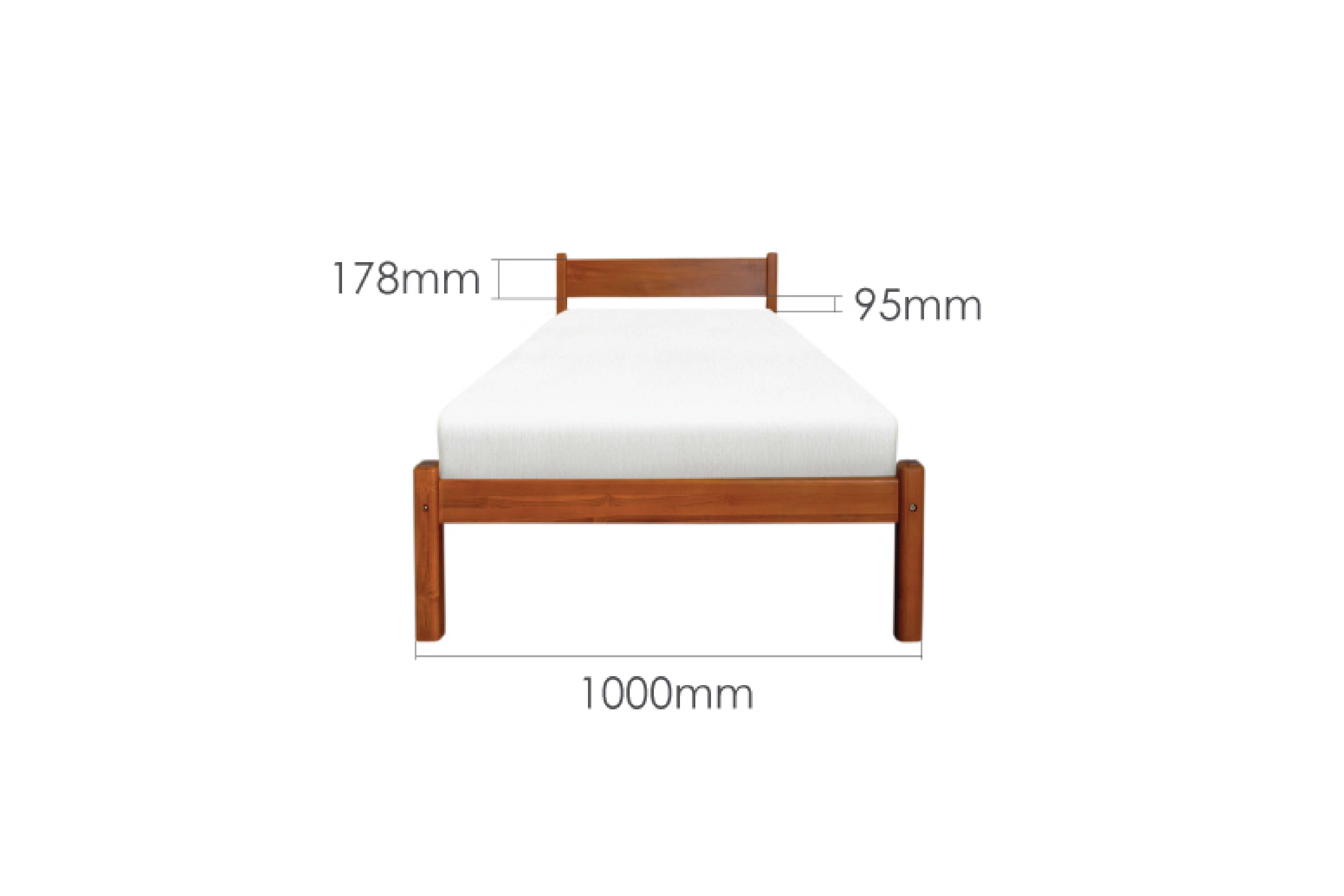 RINGA 3FT SINGLE BED FRAME