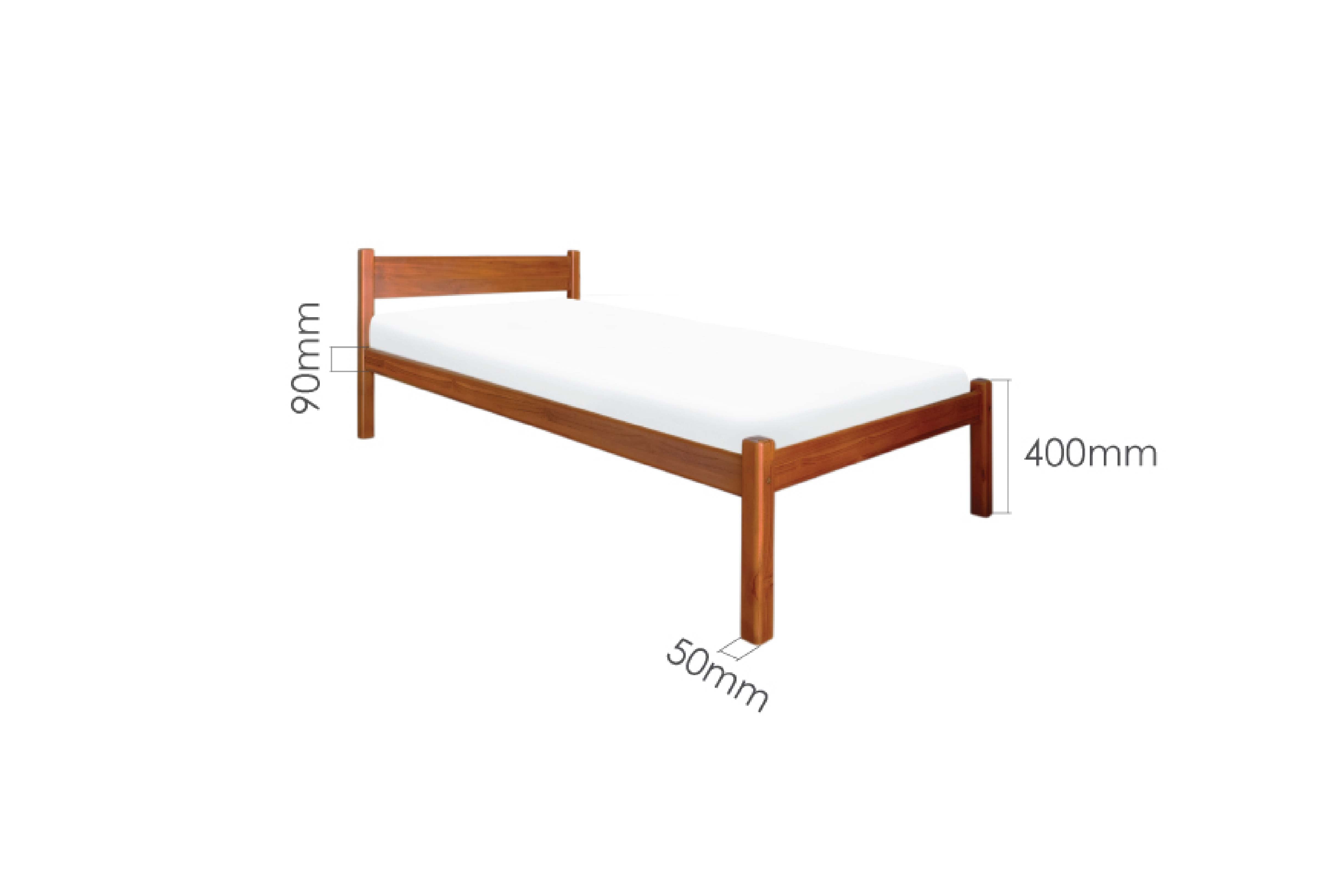 RINGA 3FT SINGLE BED FRAME