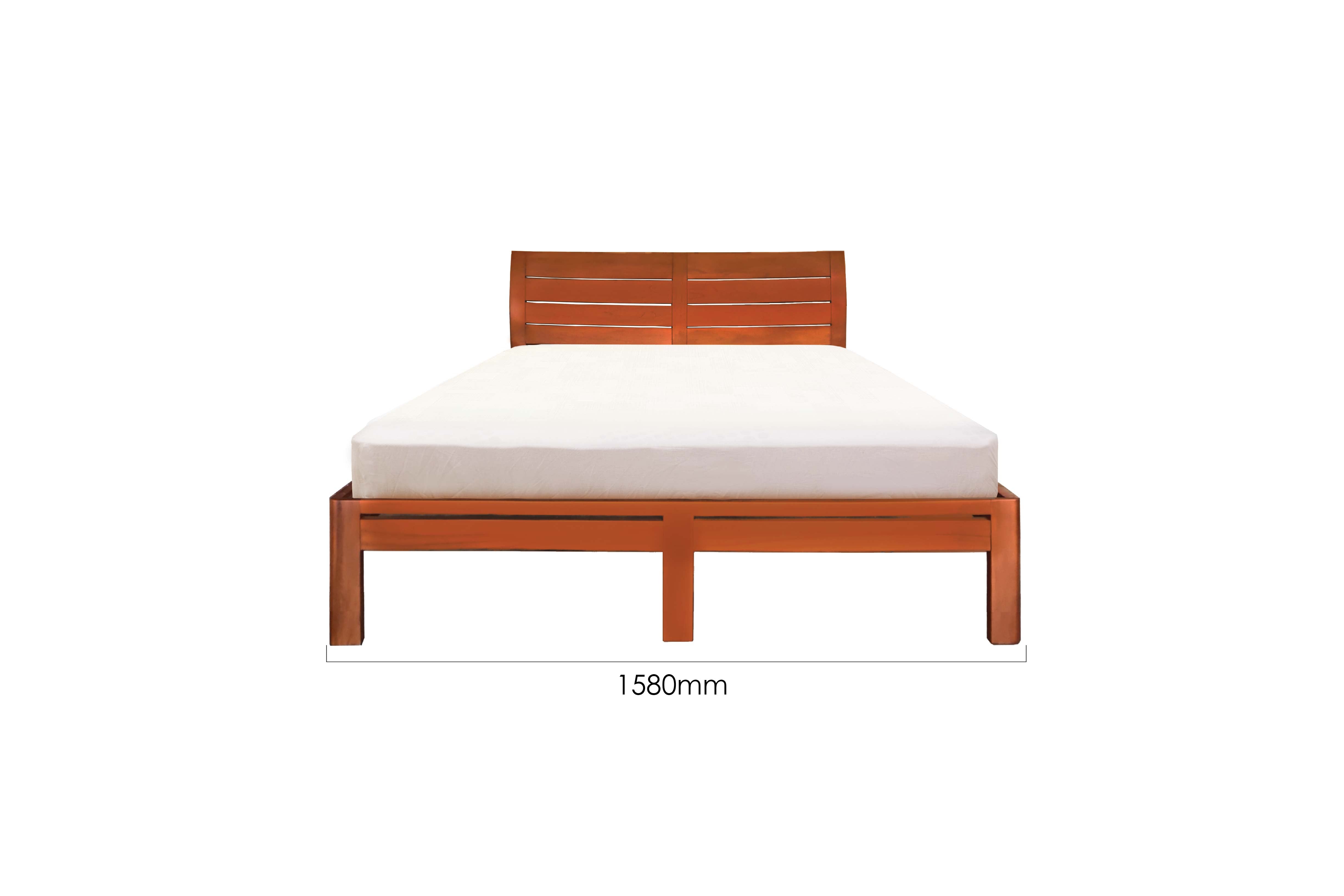 KURVA 5FT QUEEN BED FRAME