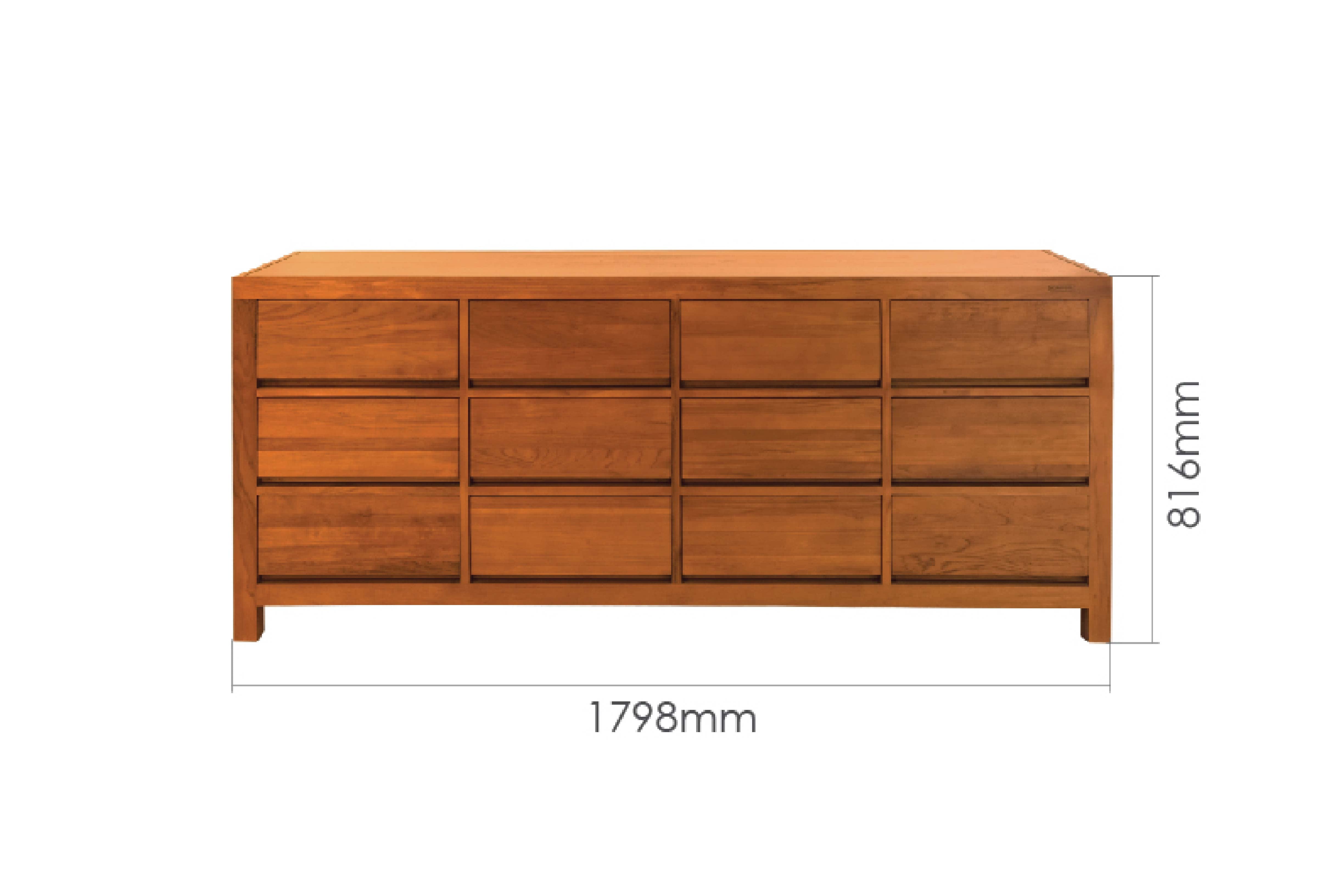 KLASS CHEST OF 12 DRAWERS