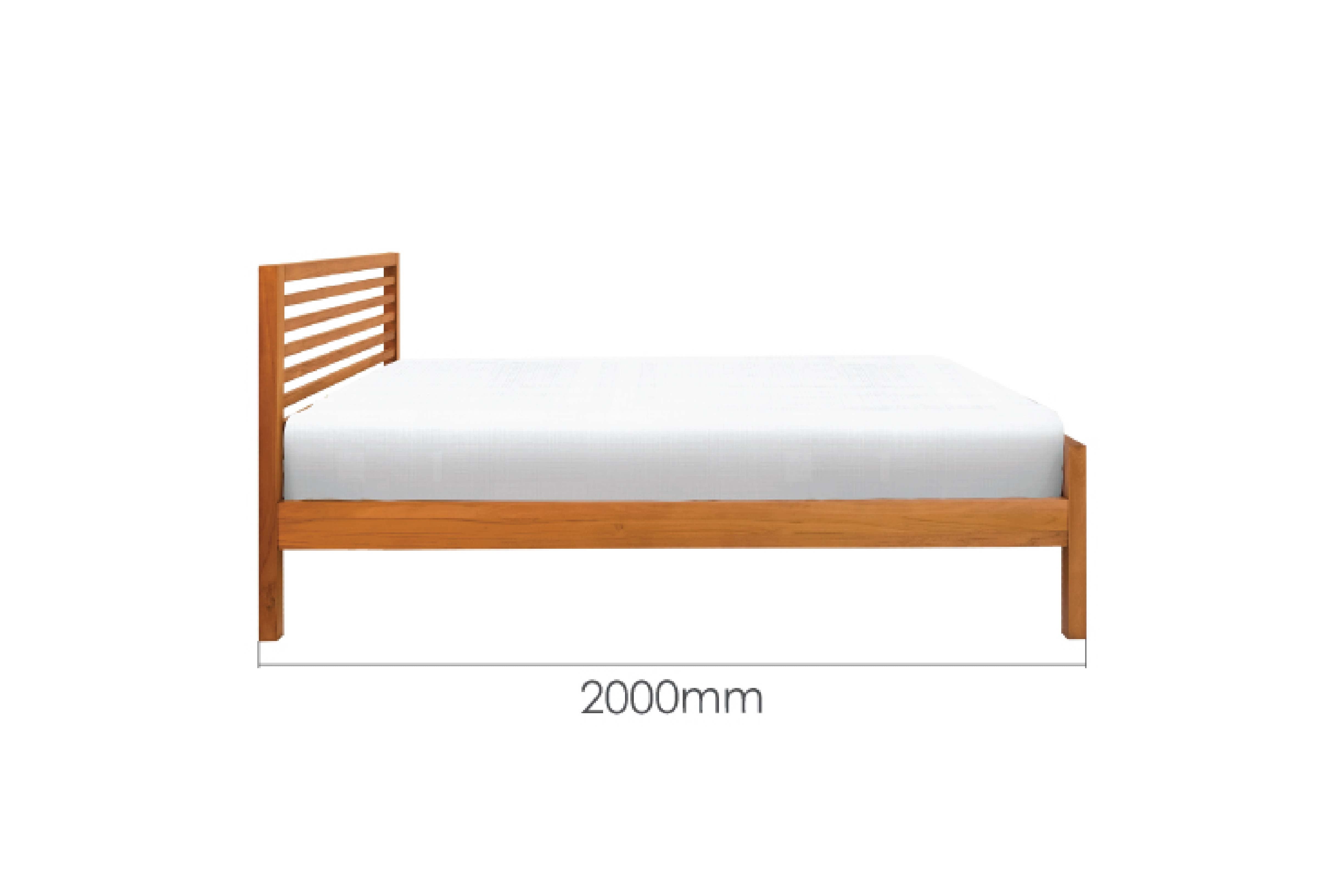 ENKEL 5FT QUEEN BED FRAME