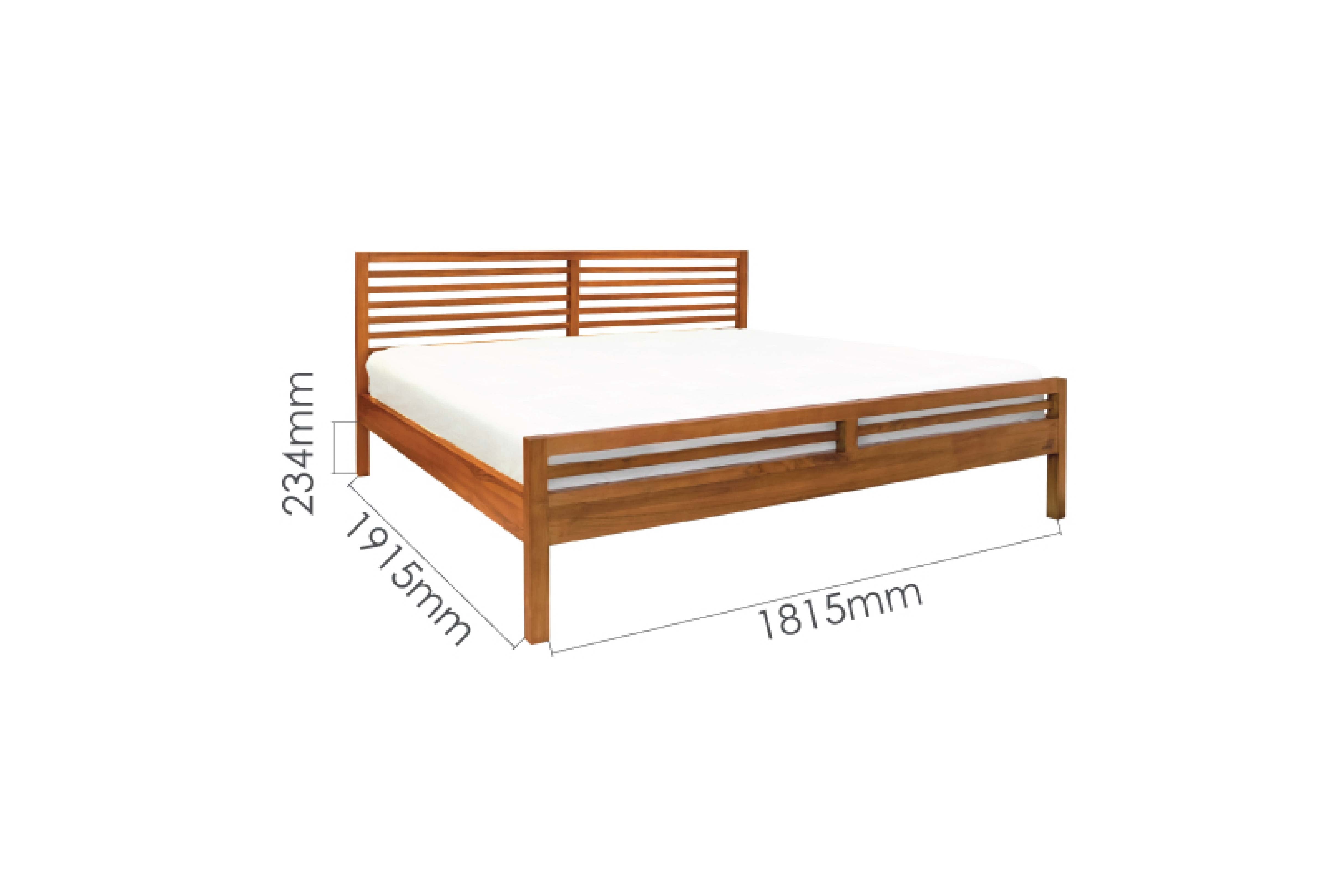 ENKEL 6FT KING BED FRAME
