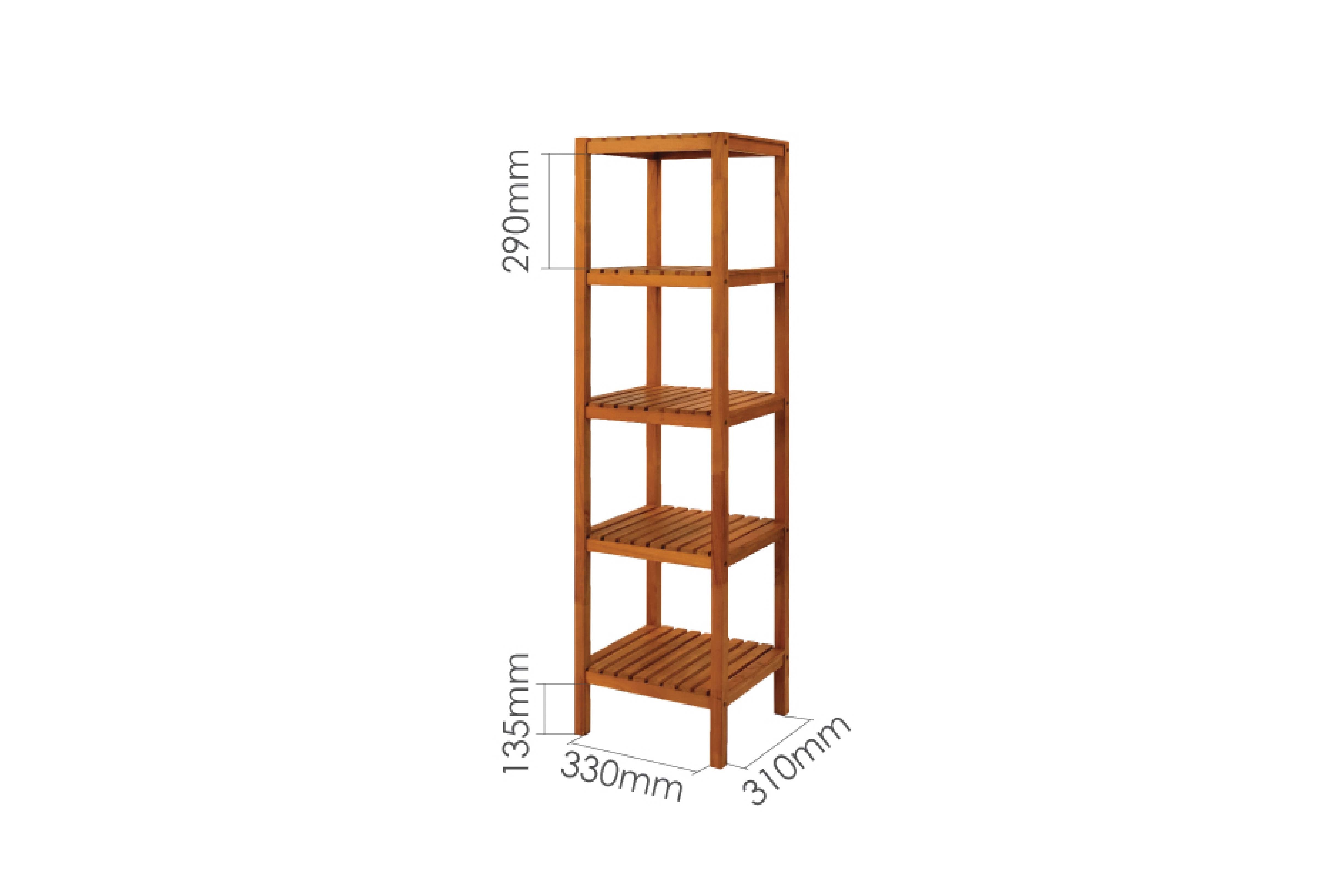 REKKI 5-TIER SHELF