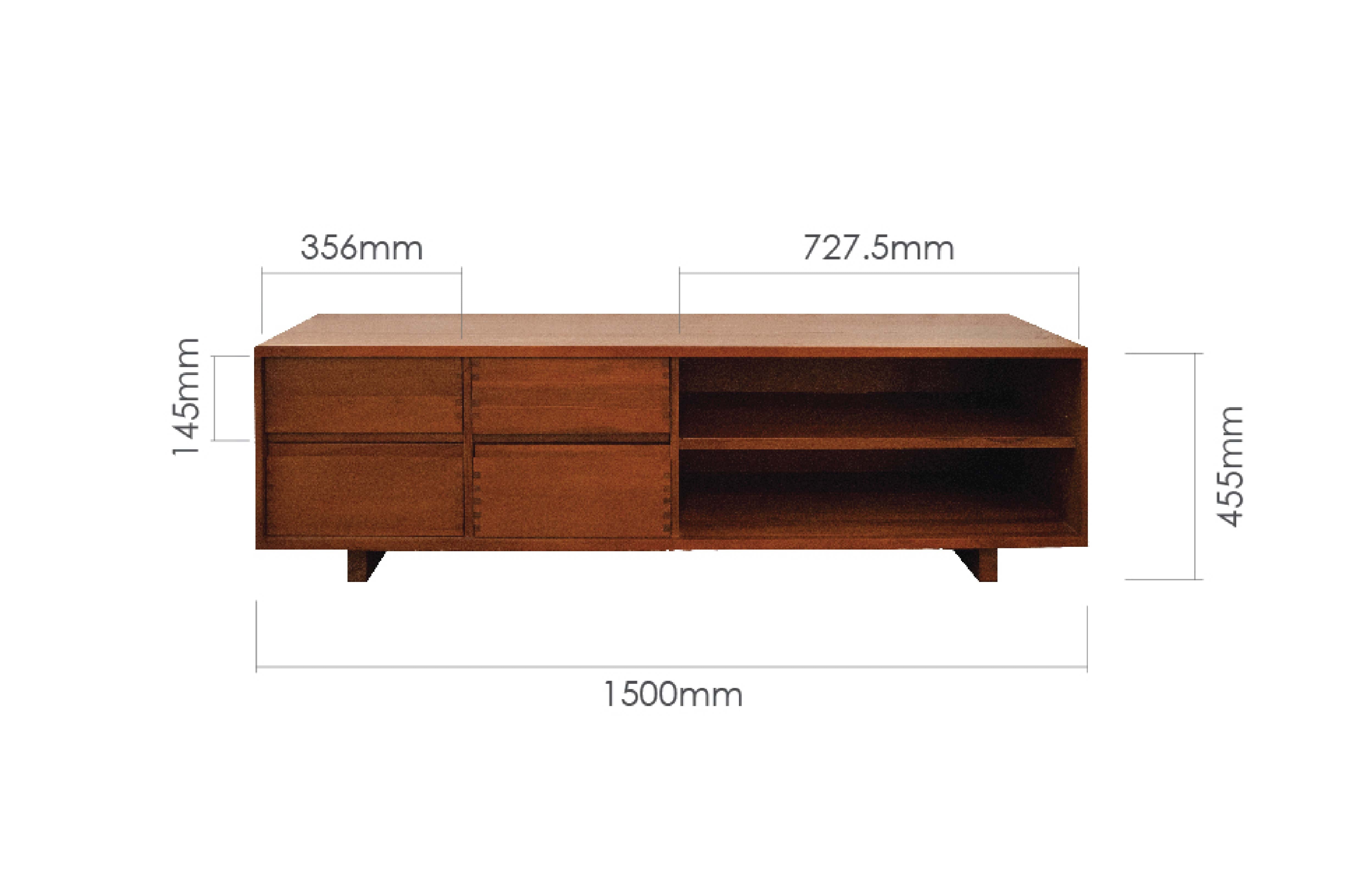 PACIFIC 150CM TV SIDEBOARD