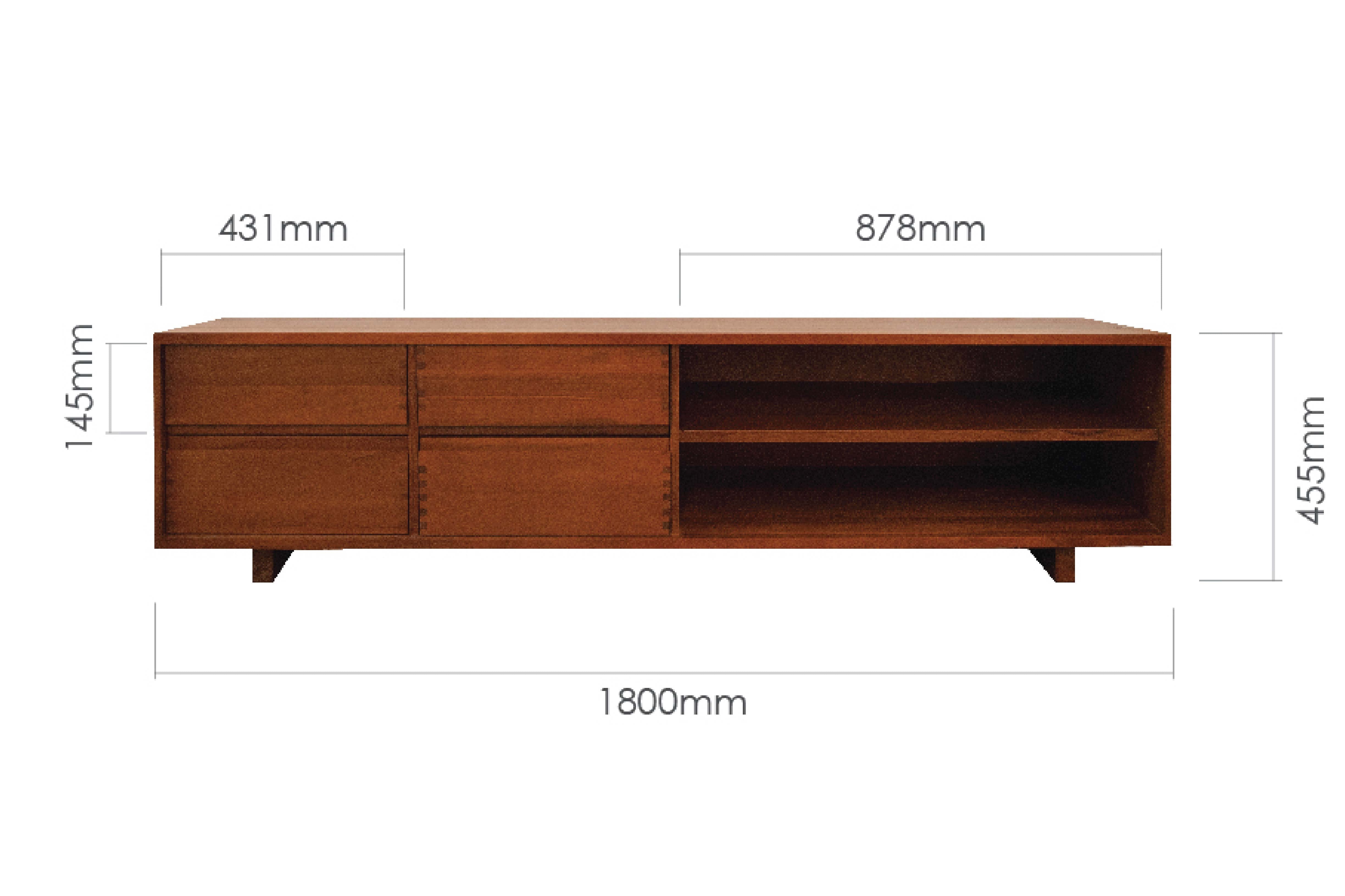 PACIFIC 180CM TV SIDEBOARD