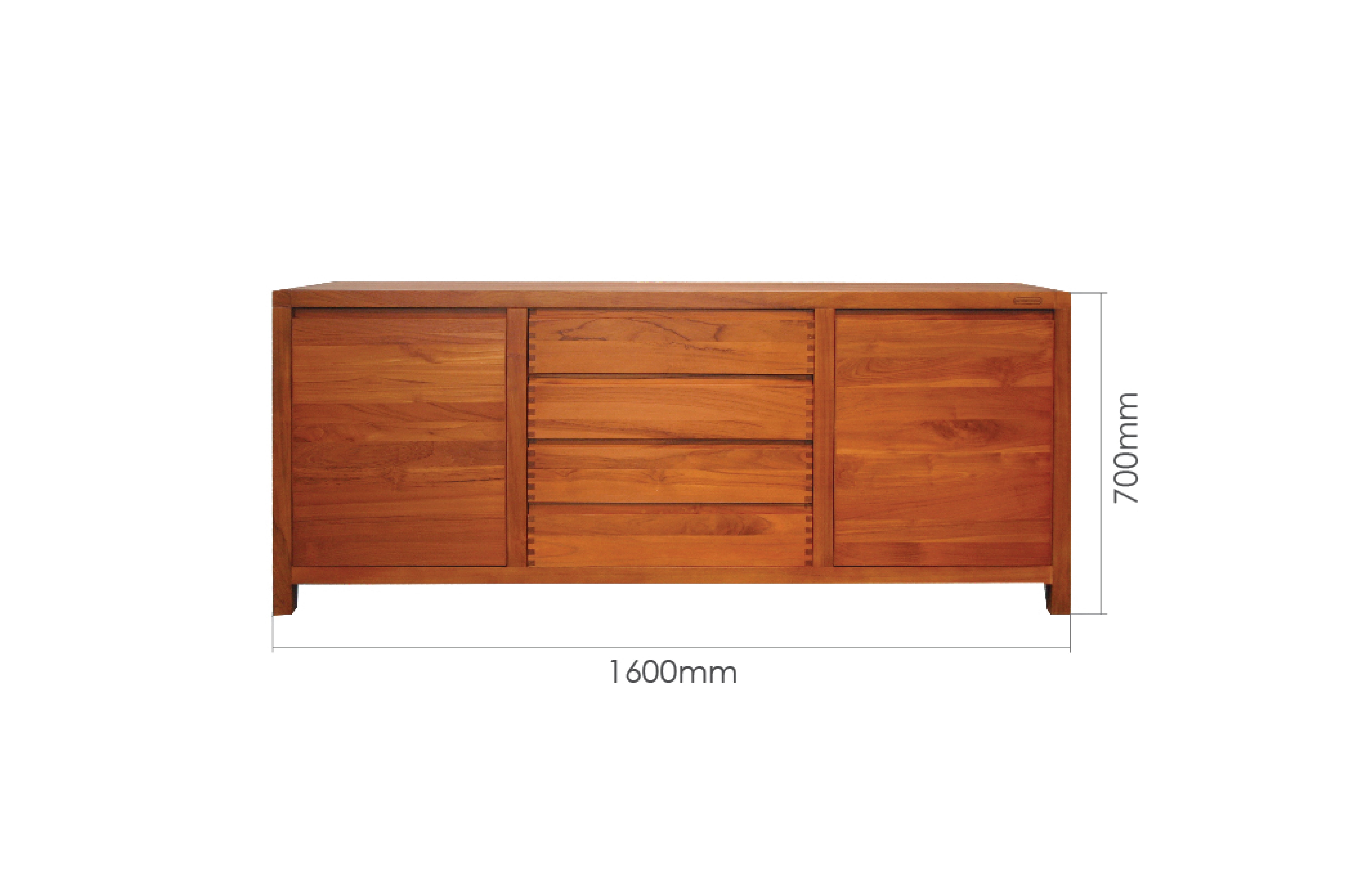 FISKE 160CM SIDEBOARD