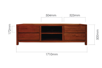 FISKE 170CM TV SIDEBOARD