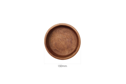 TEAK SERVING BOWL (15CM)