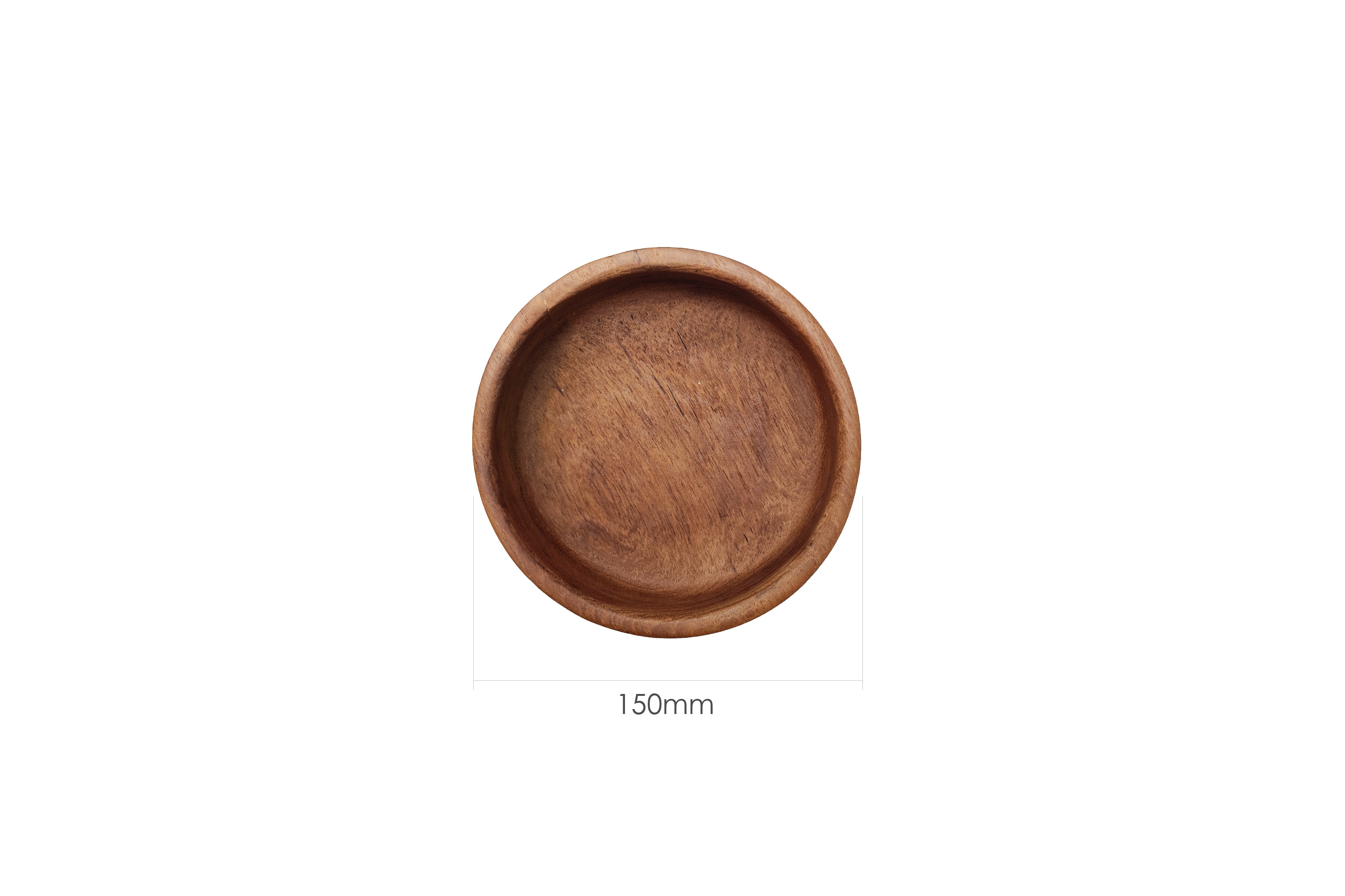 TEAK SERVING BOWL (15CM)