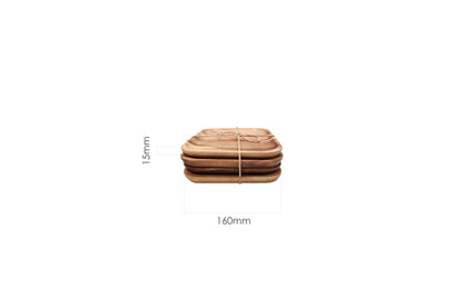 SQUARE PLATE 4PCS SET