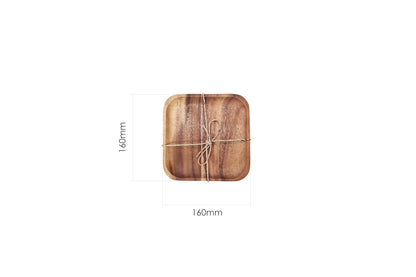 SQUARE PLATE 4PCS SET