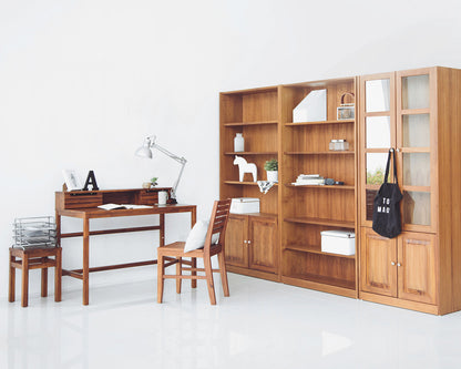 HYLLA BOOKSHELF (WITH GLASS DOOR)