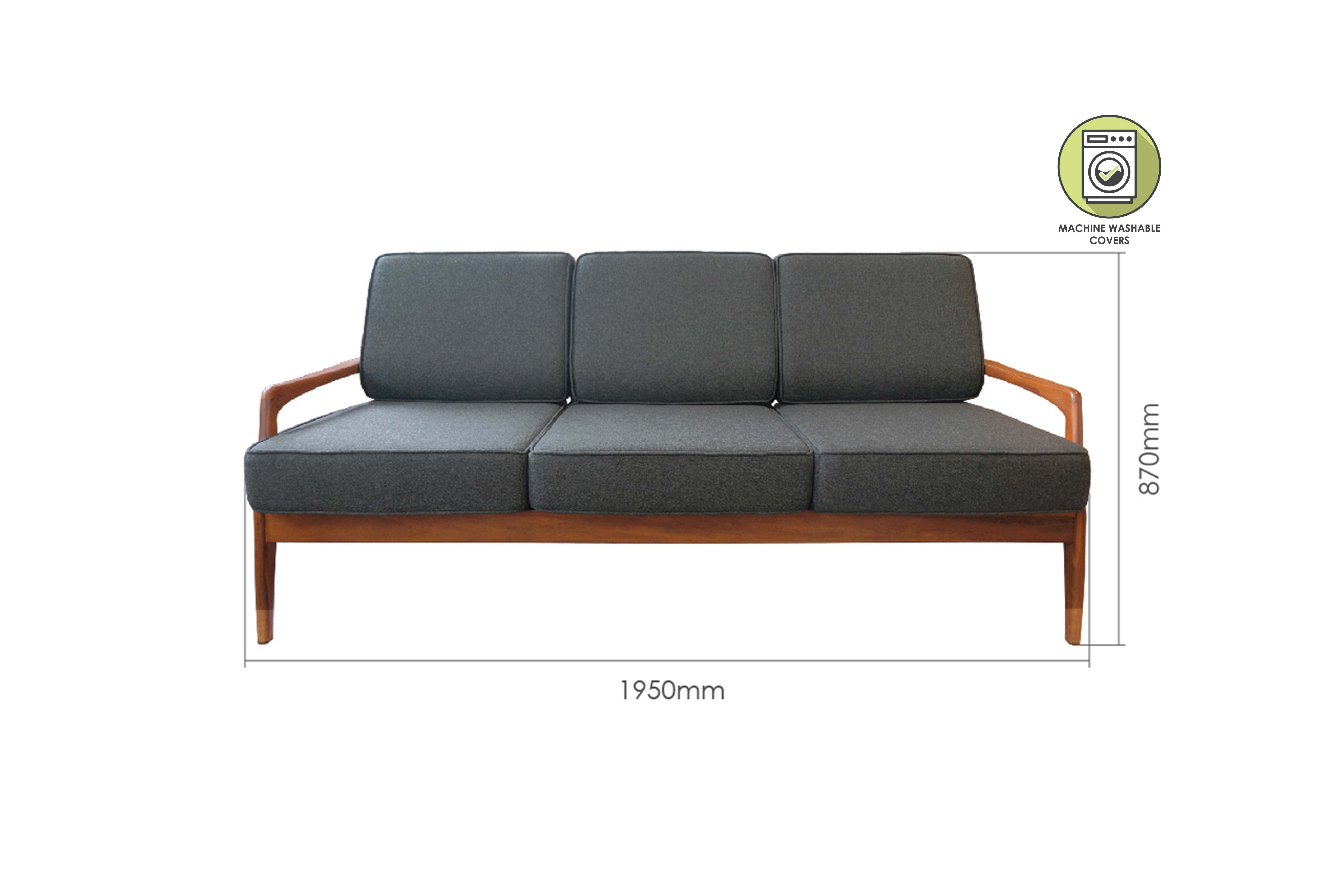 SPINKEL SOFA 3 SEATER