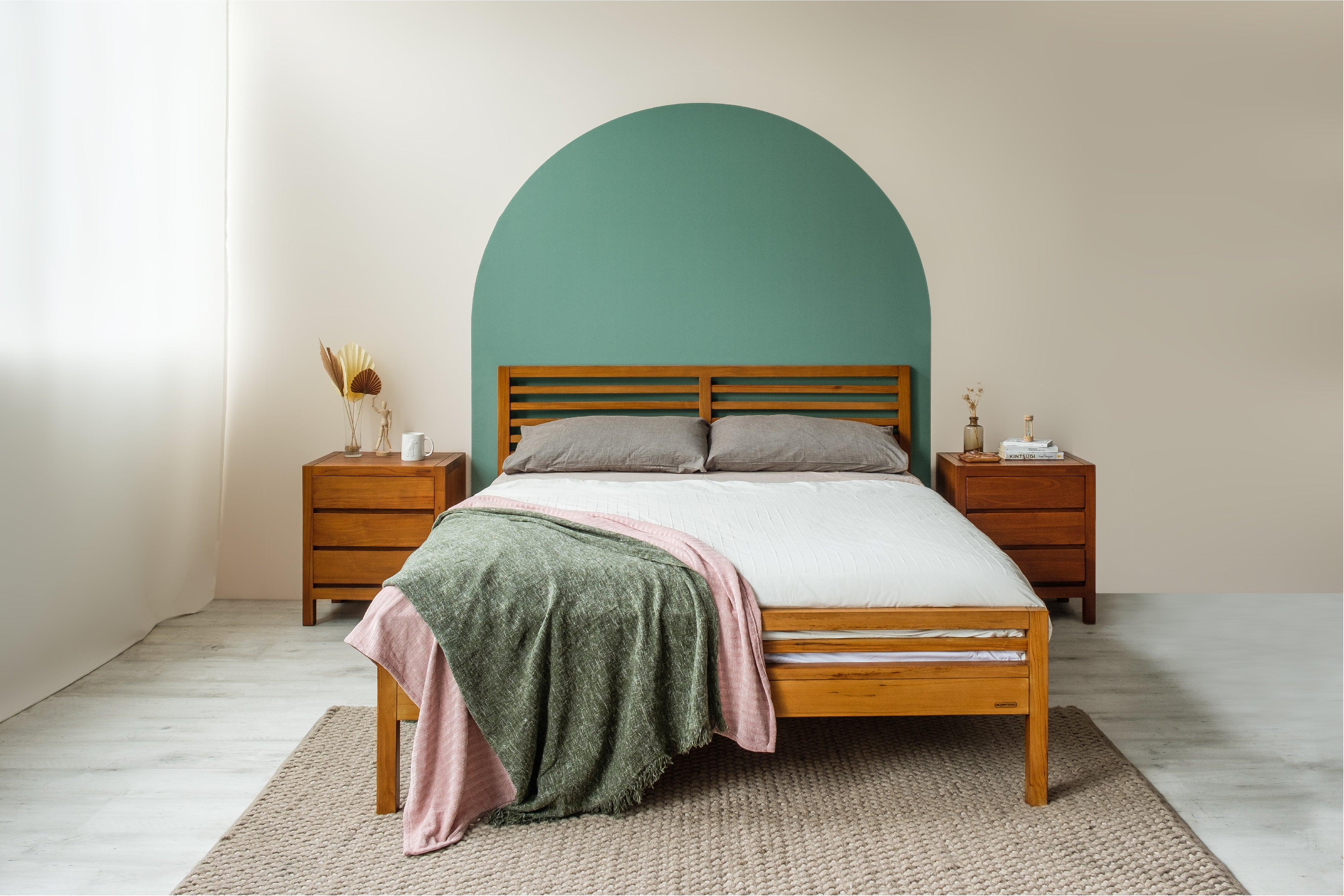 ENKEL 6FT KING BED FRAME