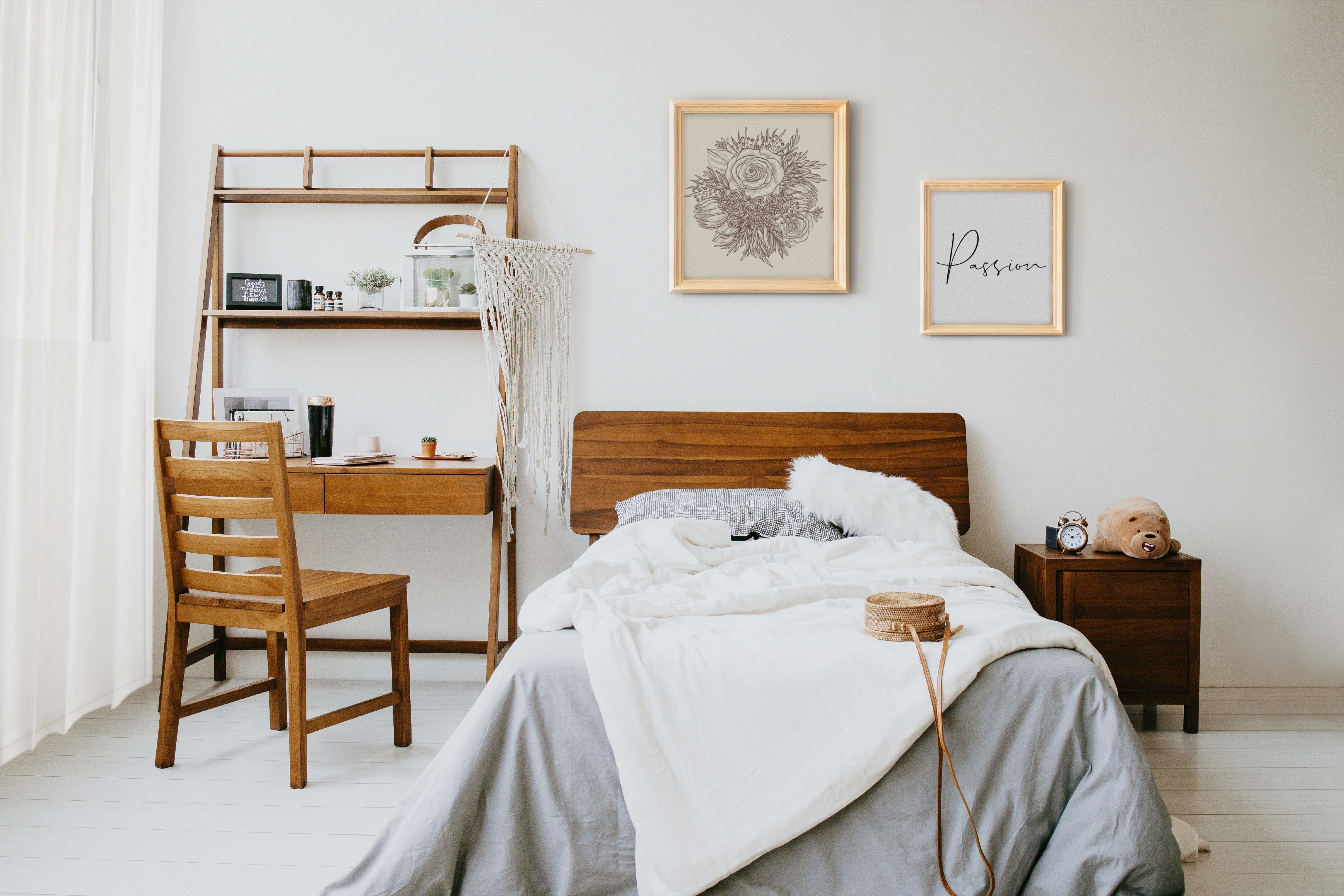 LEN 3.5FT SUPER SINGLE BED FRAME