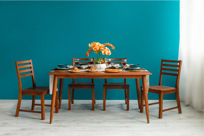 solid wood dining table in Singapore